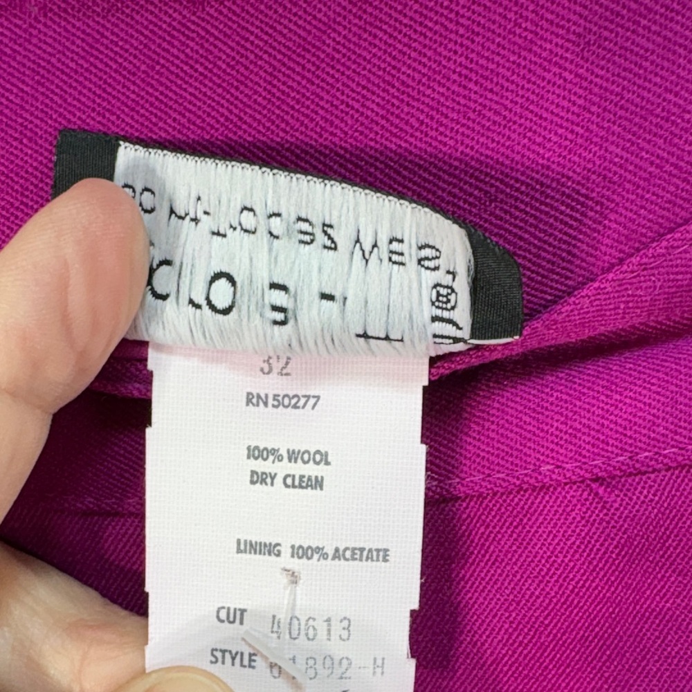 Carole Little Magenta Pencil Skirt - Picture 12 of 12